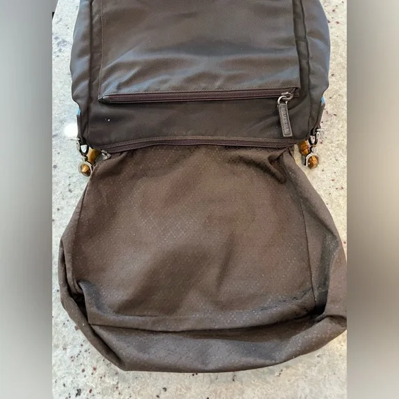 ♥️HostPick! Gucci Bamboo Classic Iconic Large Nylon Purse - Picture 6 of 6